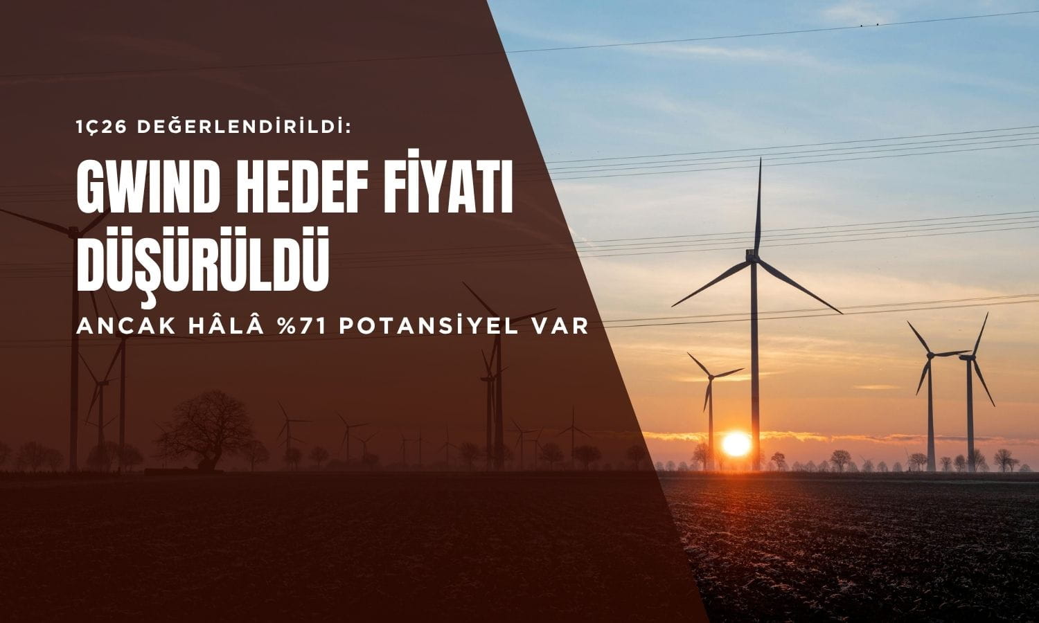 GWIND hedef fiyatı düştü ama hâlâ yüzde 71 potansiyel var