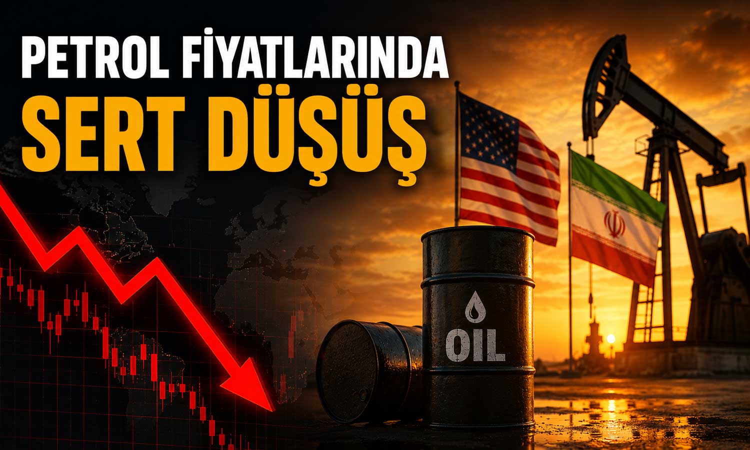 Hürmüz Boğazı umudu petrolü iki haftanın dibine çekti
