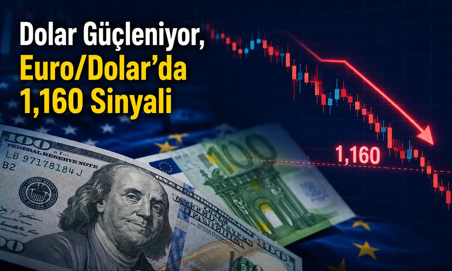 ING: Euro/dolar paritesinde düşüş sürebilir
