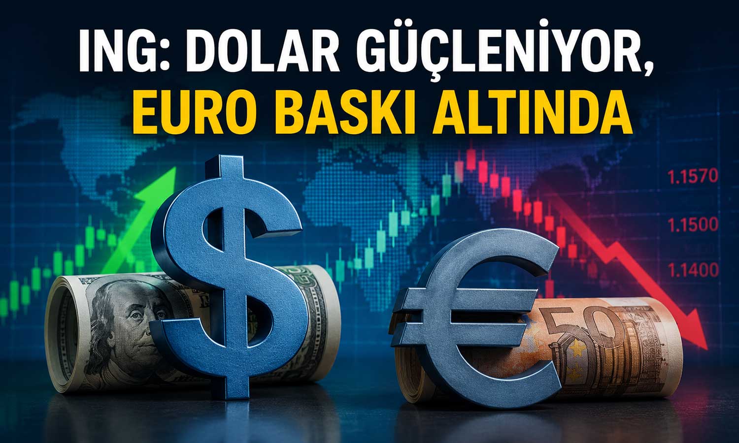 ING’den dolar uyarısı: Yukarı riskler sürüyor