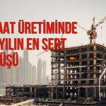 İnşaat üretiminde 3,5 yılın en sert düşüşü görüldü