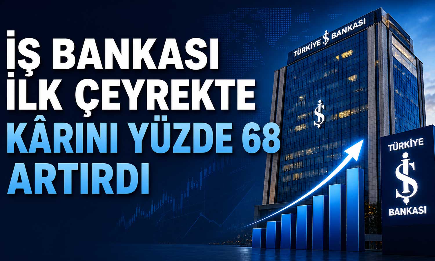 İş Bankası ilk çeyrekte kârını yüzde 68 artırdı