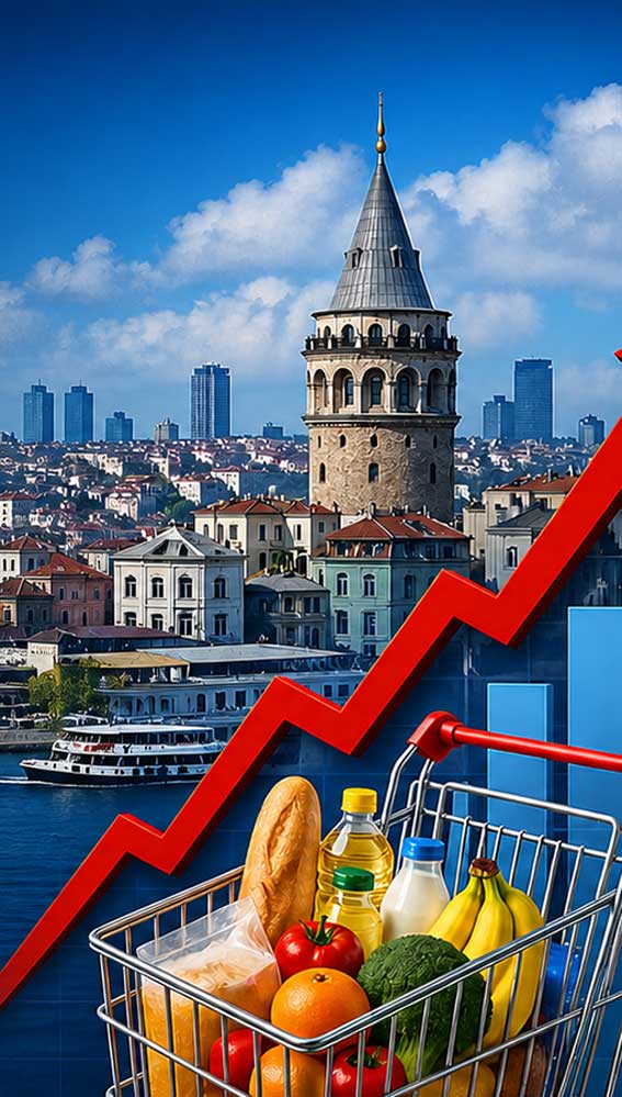 İstanbul’da enflasyon Nisan ayında hız kesmedi