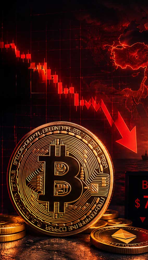 Kripto piyasasında İran gerilimi etkisi: Bitcoin geri çekildi