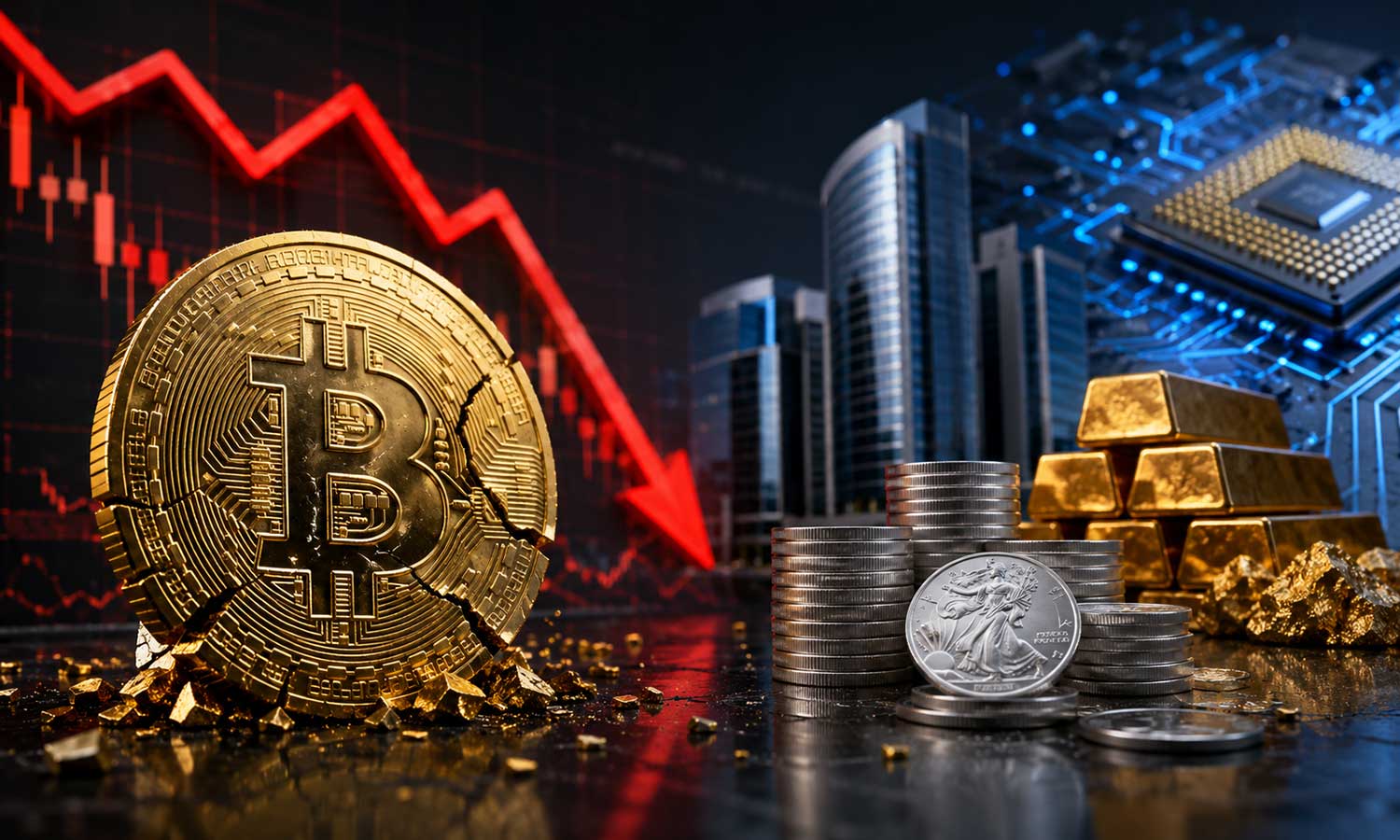 Kriptoda güç kaybı: Bitcoin’i çip devleri geçti