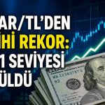 Kurda yeni zirve: Dolar/TL rekor tazeledi