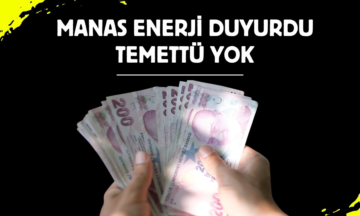 MANAS’tan temettü kararı: Dağıtım yok