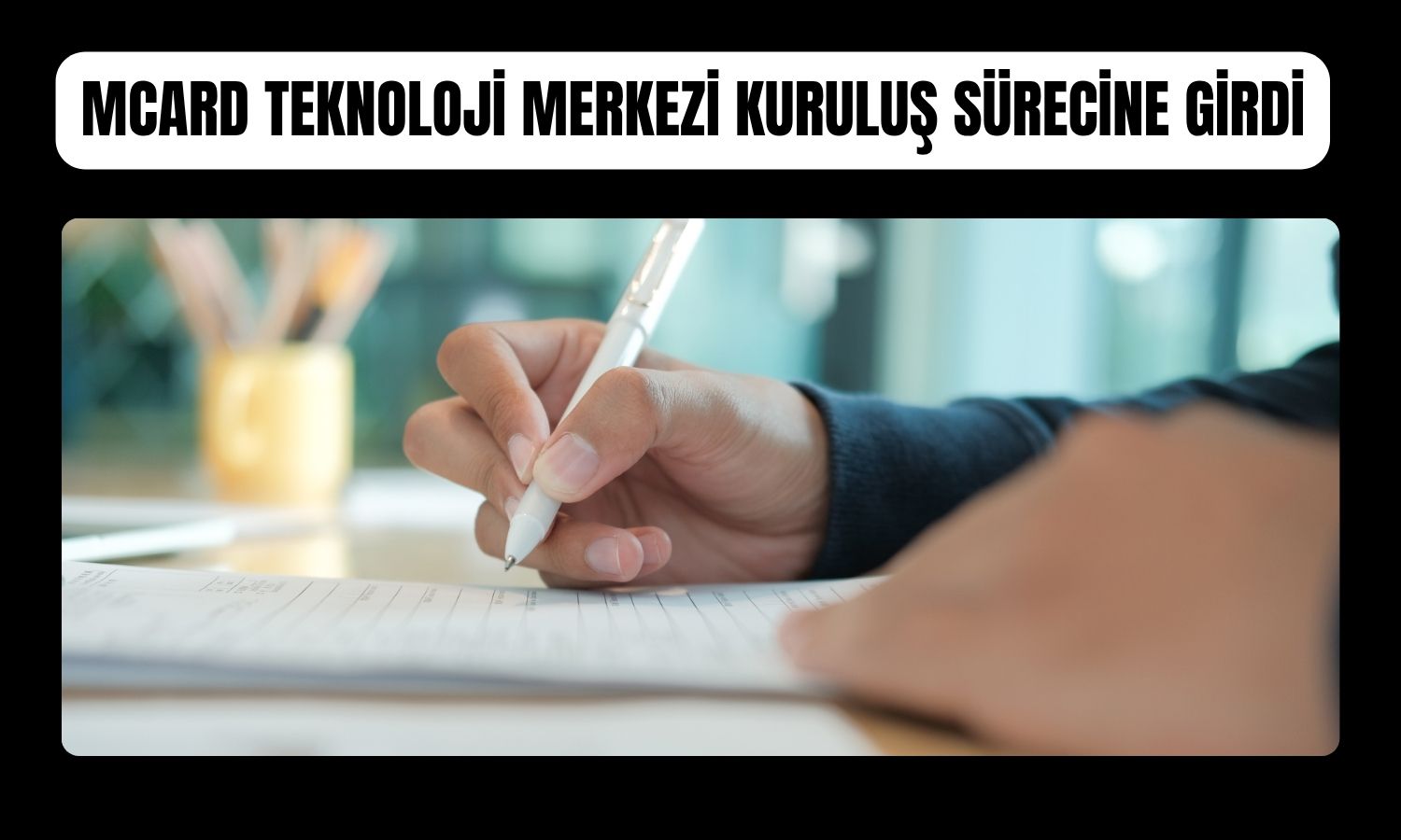 MCARD KOSGEB destek programına başvuruyor