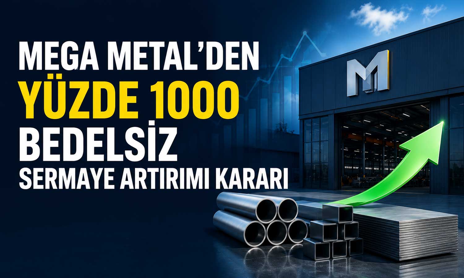Mega Metal’den dev bedelsiz hamlesi: Yüzde 1000 sermaye artışı