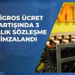 MGROS’ta 2026 ücret artışı yüzde 36 olarak belirlendi
