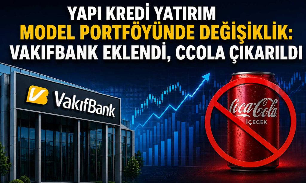 Model portföyde değişiklik: VAKBN eklendi, CCOLA çıkarıldı