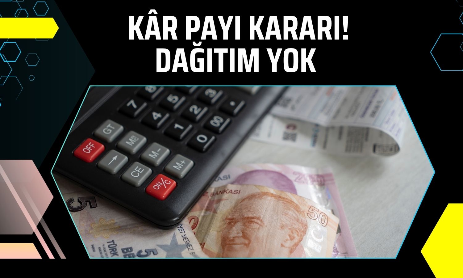 Onur Yüksek Teknoloji kârını dağıtmayacak: Gerekçe ne?