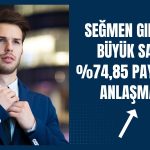 Seğmen Gıda’da çoğunluk pay satışı için anlaşma