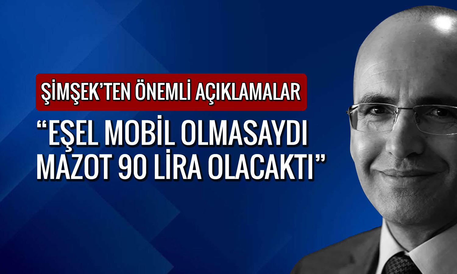 Şimşek: Savaşla birlikte enflasyon beklentileri bozuldu