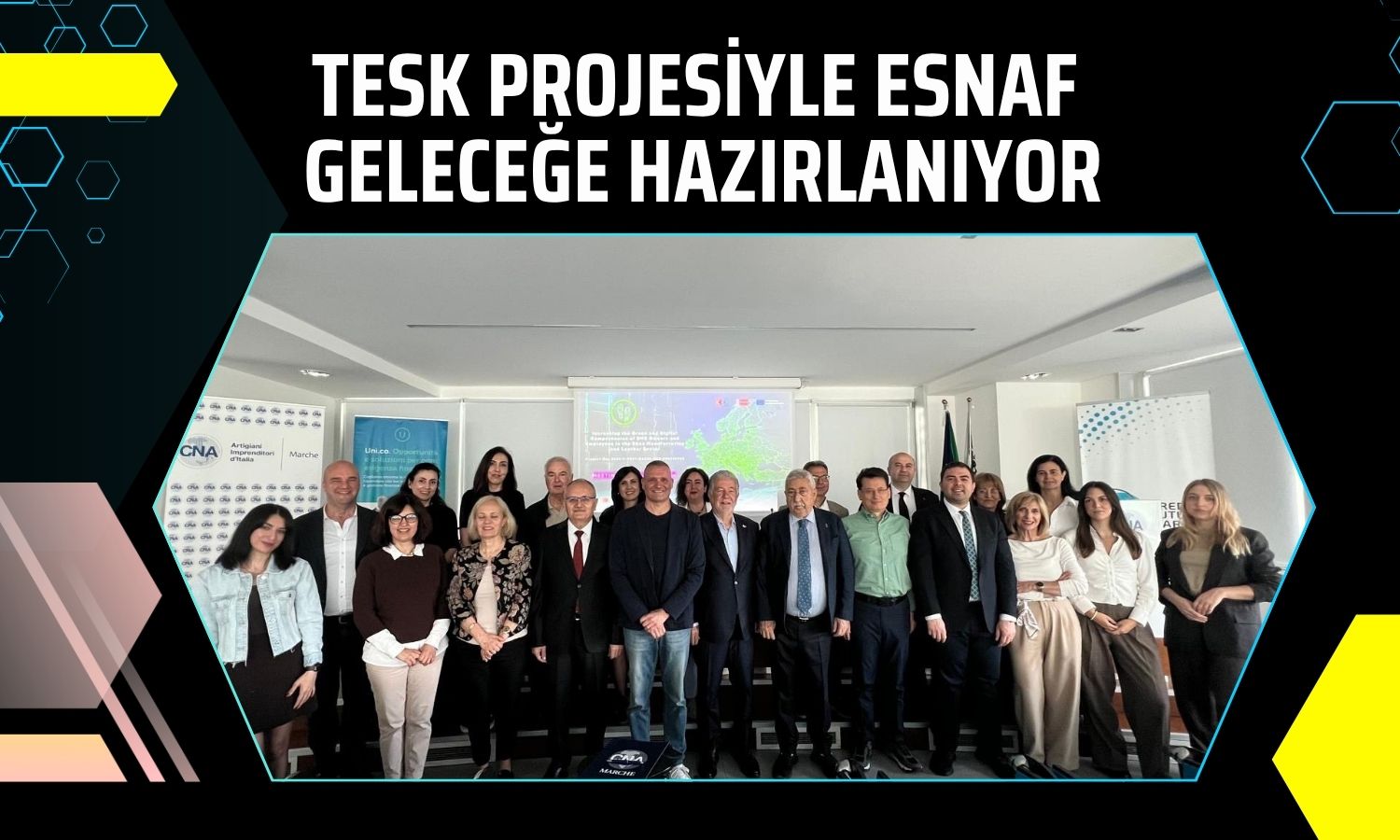 TESK projesinde uluslararası buluşma İtalya’da gerçekleştirildi