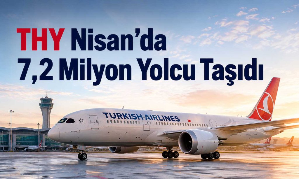 THY’nin yolcu trafiğinde Nisan tablosu açıklandı