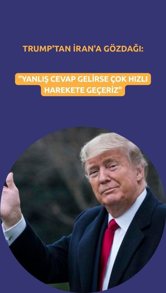 Trump'tan İran'a gözdağı: 