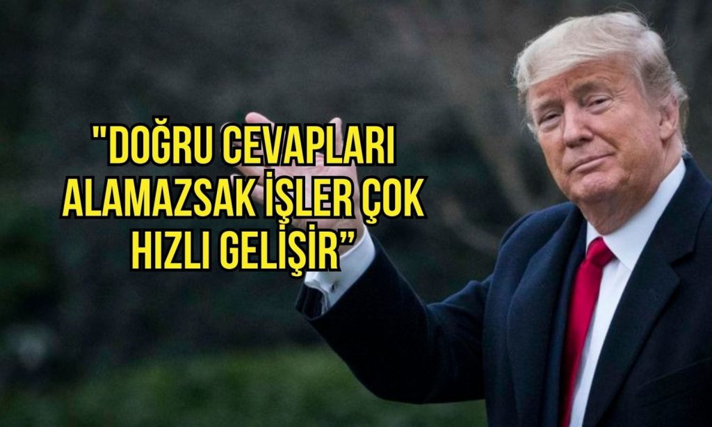 Trump’tan İran’a gözdağı: “Yanlış cevap gelirse çok hızlı harekete geçeriz”