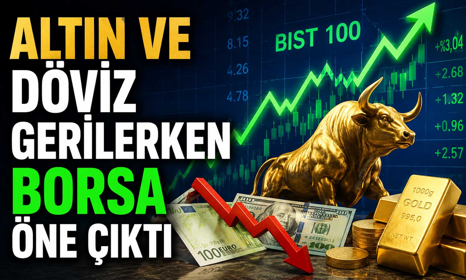 TÜİK verileri: Nisan’da reel getiri sadece BIST 100’de