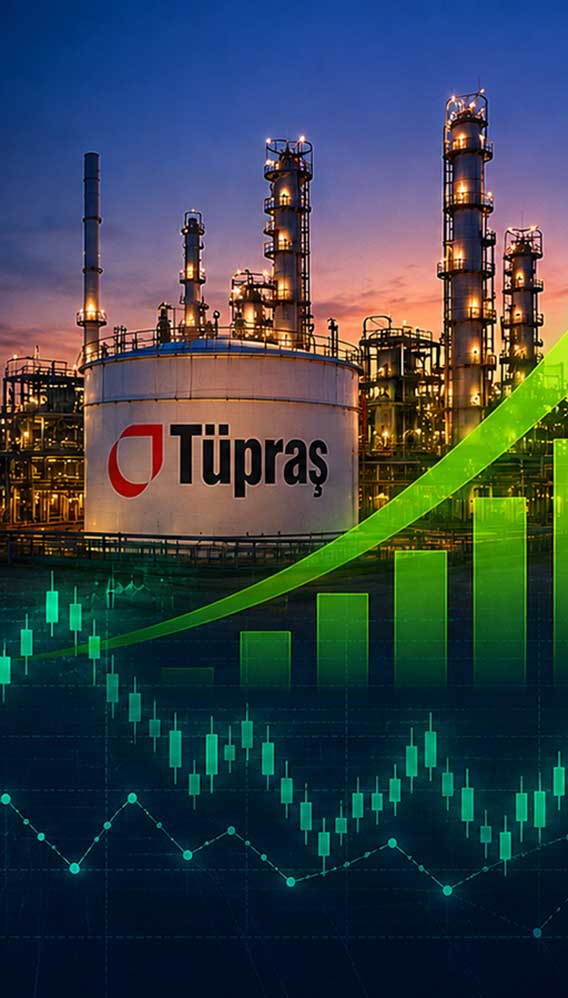 Tüpraş’ta hedef fiyat artışı: Prim potansiyeli yüzde 26’yı aştı