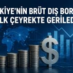 Türkiye’nin brüt dış borcu 2026 ilk çeyrekte geriledi