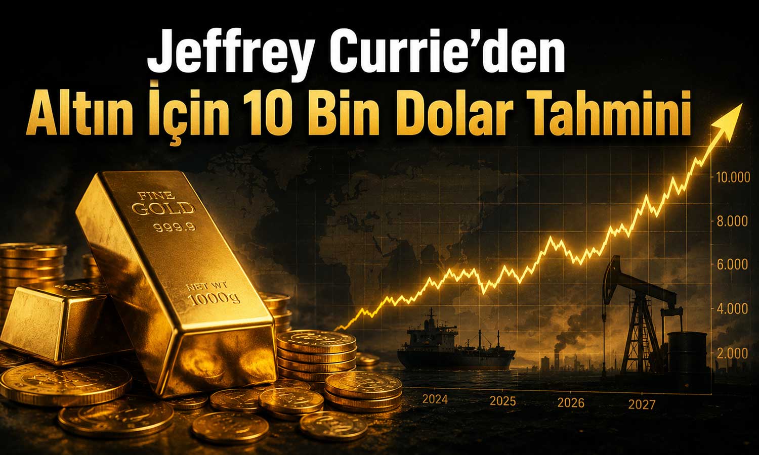Ünlü stratejist: Altında düşüş geçici, hedef 10 bin dolar