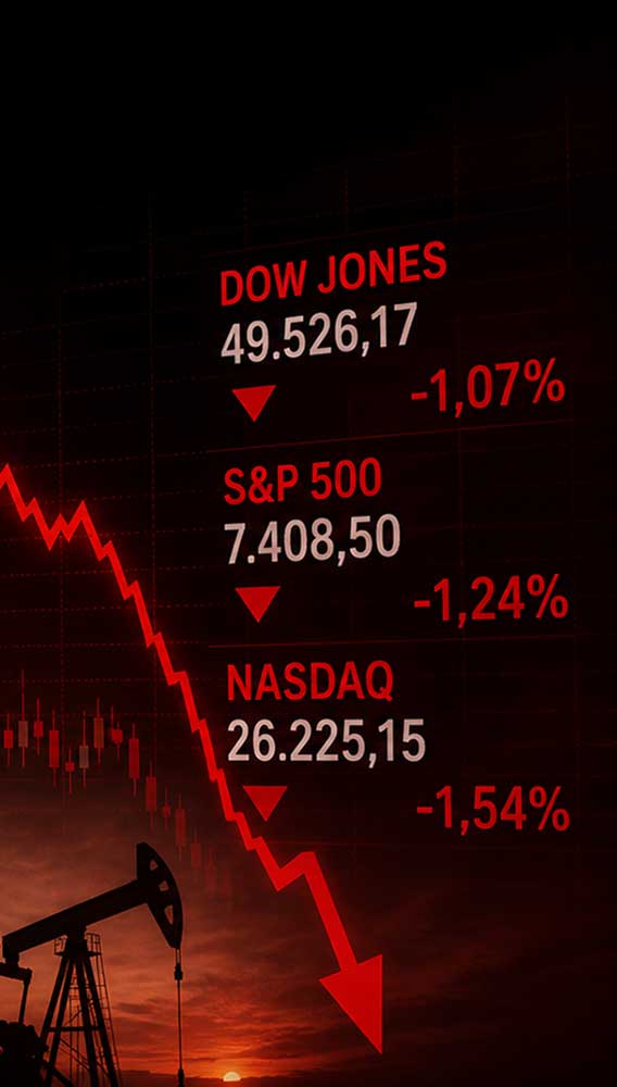 Wall Street’te enflasyon korkusu: Endeksler sert düştü