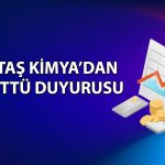 Yeni halka arz Gentaş Kimya’dan temettü müjdesi