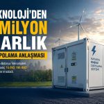 YEO Teknoloji’nin iştirakinden enerji depolama hamlesi