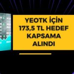 YEOTK yüzde 73 potansiyelle takibe alındı