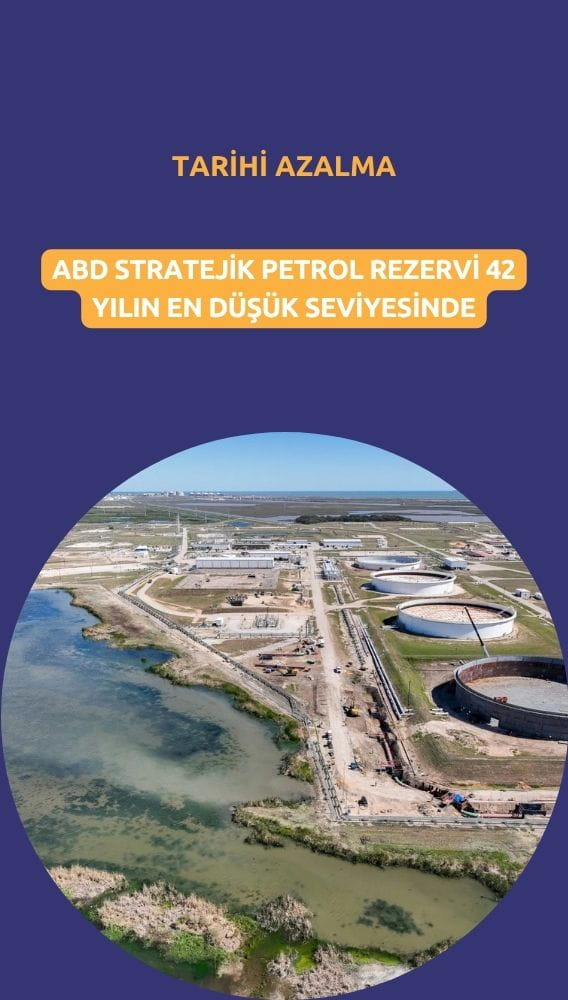 ABD Stratejik Petrol Rezervi 42 yılın en düşük seviyesinde