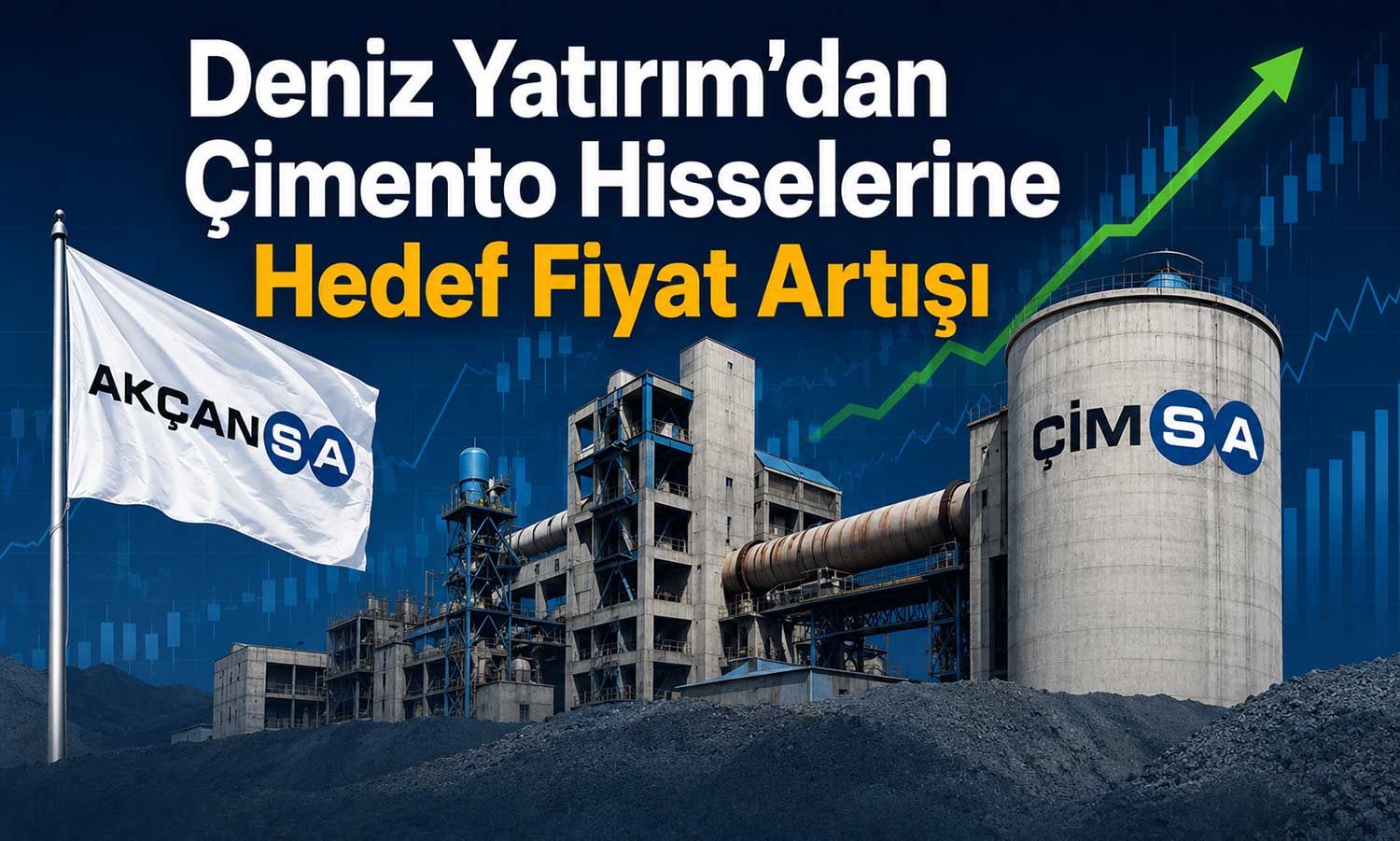 Akçansa ve Çimsa için yeni hedef fiyatlar açıklandı