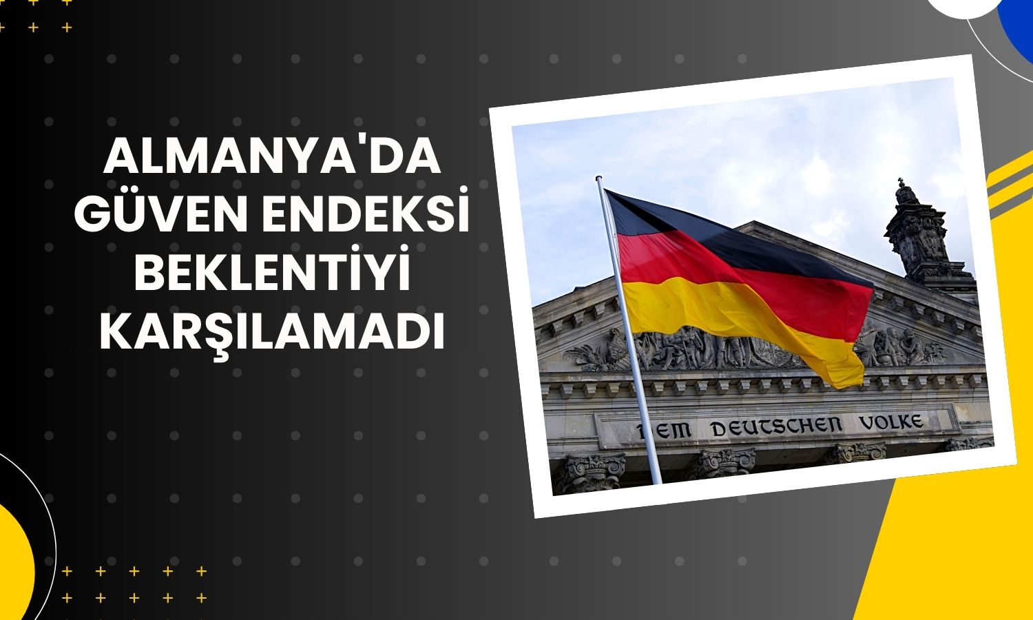 Alman tüketici güveninde sınırlı iyileşme