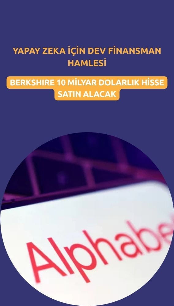 Alphabet'ten yapay zeka için dev finansman hamlesi