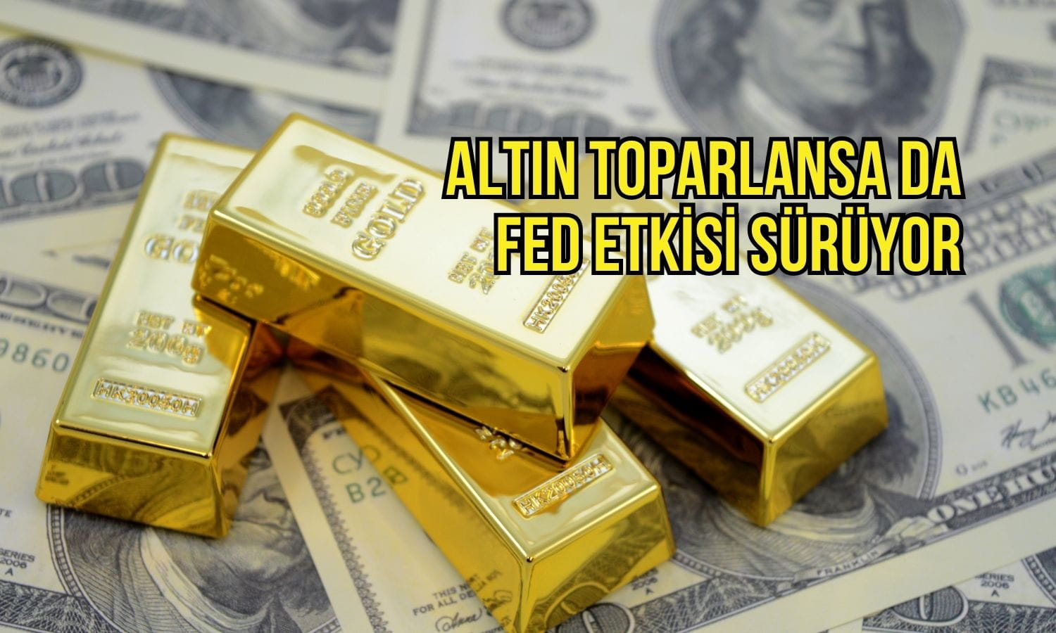 Altın barış görüşmeleriyle toparlanırken, Fed kazancı sınırlıyor