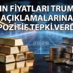 Altın dipten döndü: Trump’ın kararı fiyatları etkiledi