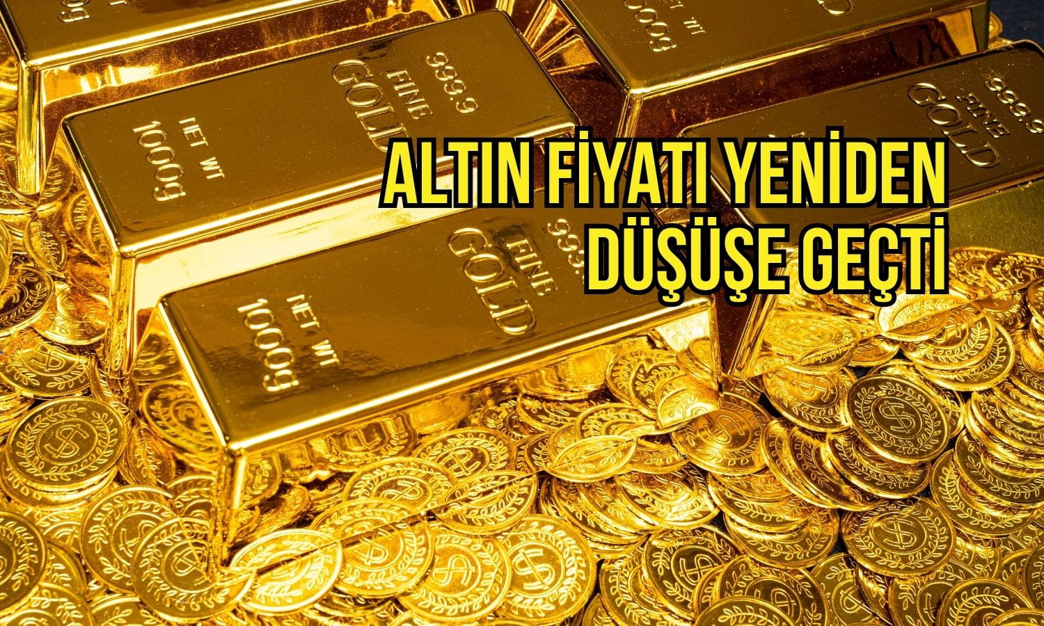 Altın düşüşte: ABD-İran gerilimi faiz baskısını geri getirdi