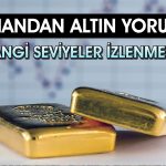 Altın fiyatları geriledi: Ekonomist kritik seviyeyi paylaştı