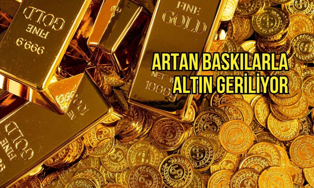 Altın geriledi: Orta Doğu gerilimi ve faiz endişeleri baskısı