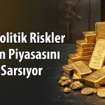 Altın Mart’tan bu yana en düşük seviyeyi gördü