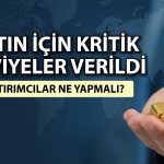 Altında düşüş sürecek mi? Bu nokta kırılırsa satışlar artabilir