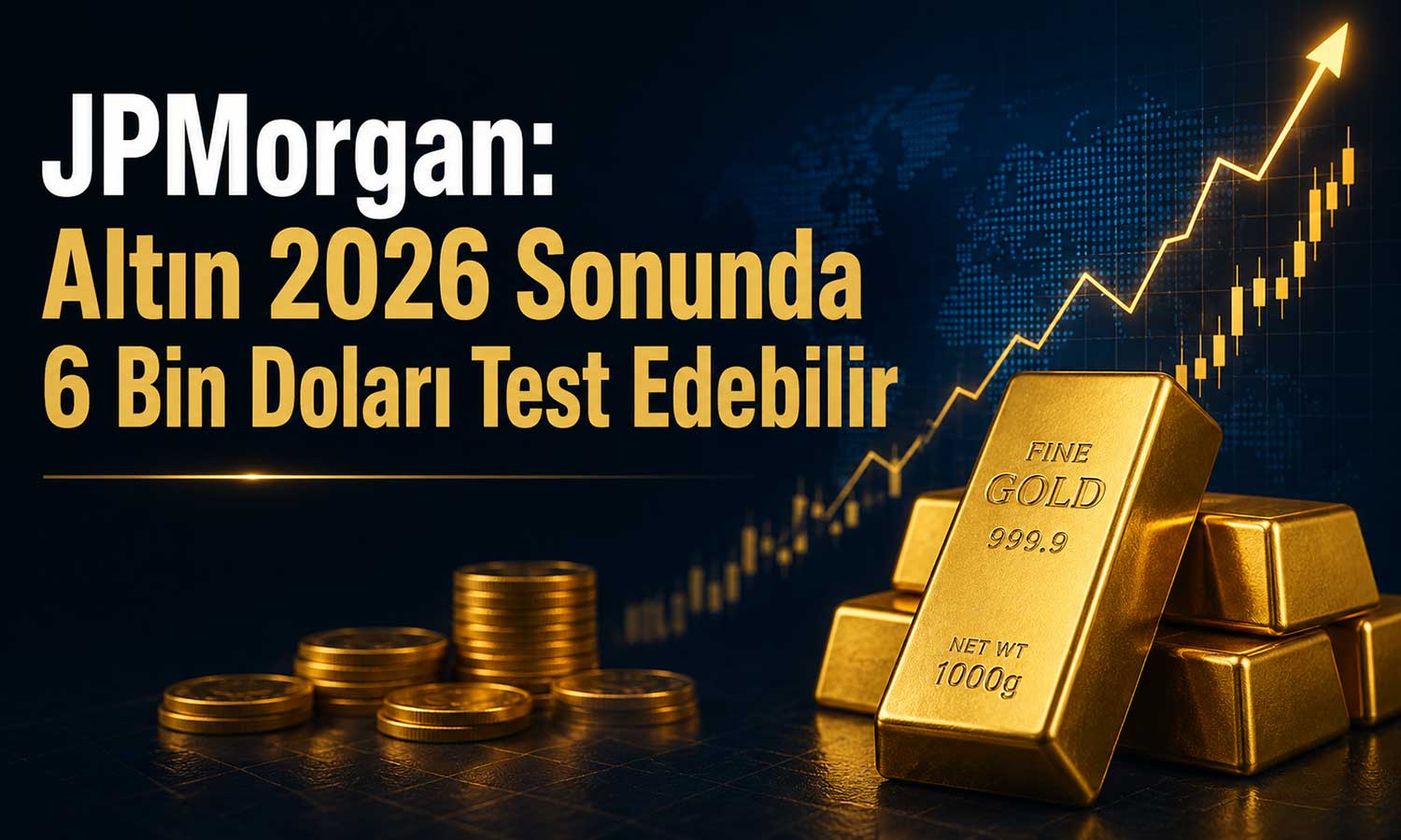Altında yeni zirve senaryosu: JPMorgan’dan 6 bin dolar tahmini