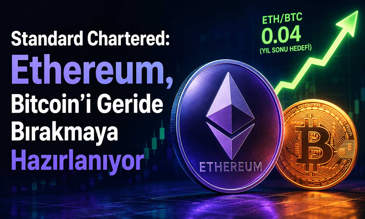 Analistten dikkat çeken tahmin: Ethereum, Bitcoin’i sollayabilir