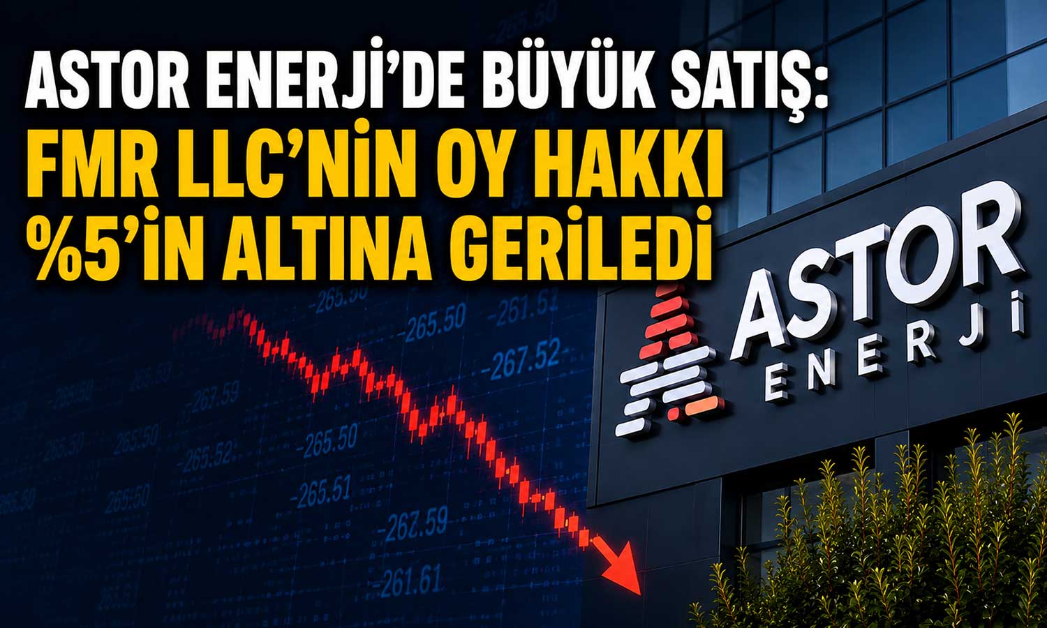 Astor Enerji hisselerinde satış sonrası ortaklık yapısında değişim