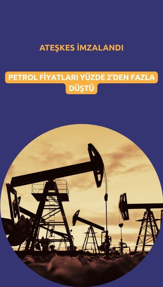 Petrol yüzde 2'den fazla düştü: ABD-İran ateşkesi imzalandı