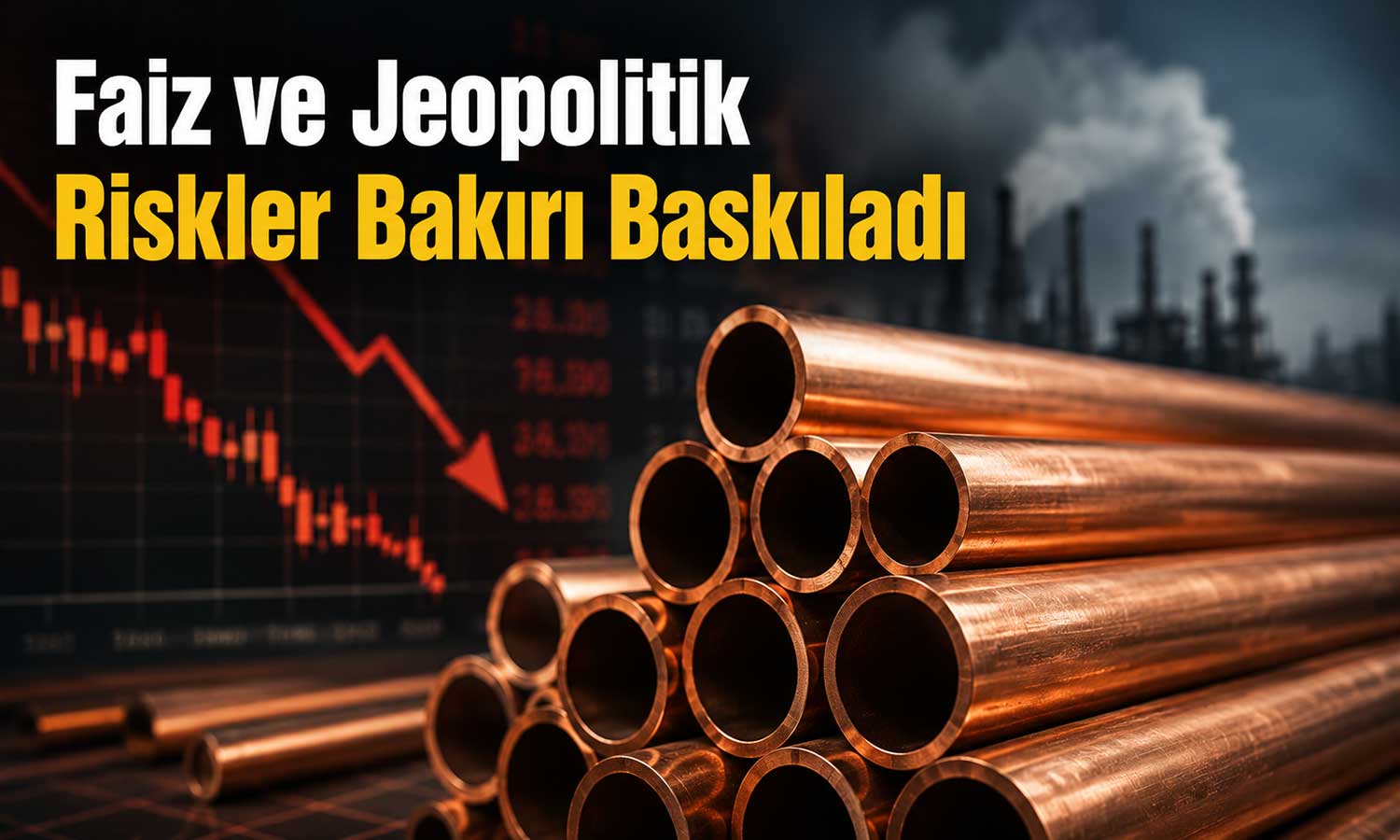 Bakırda satış dalgası: Baz metallerde kayıplar derinleşti