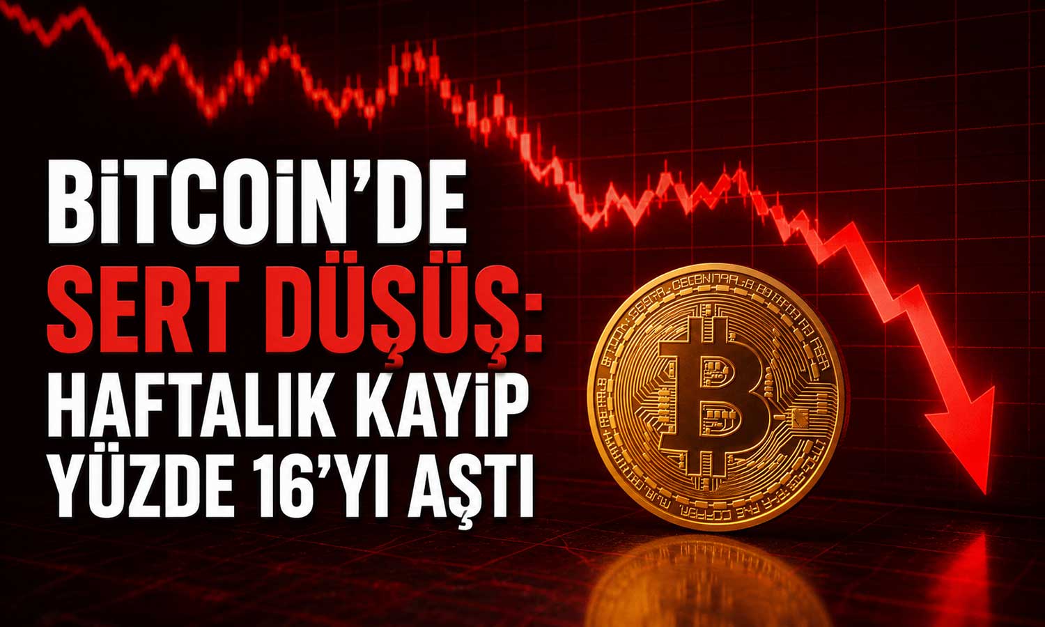 Bitcoin ve altcoinlerde çifte darbe: Riskten kaçış hızlandı