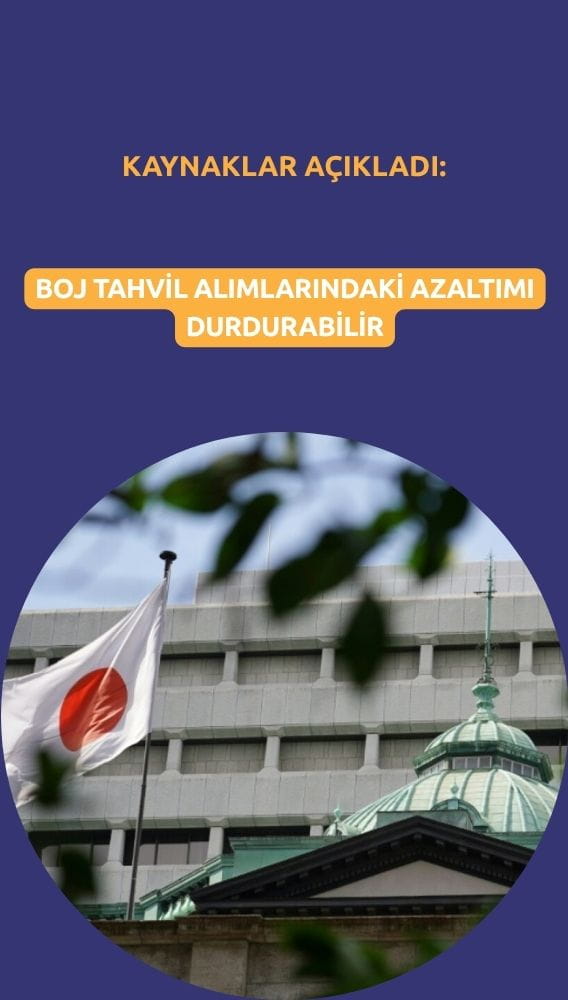 BOJ tahvil alımlarındaki azaltımı durdurabilir