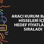 Borsada dört banka hissesi için beklenti revize edildi