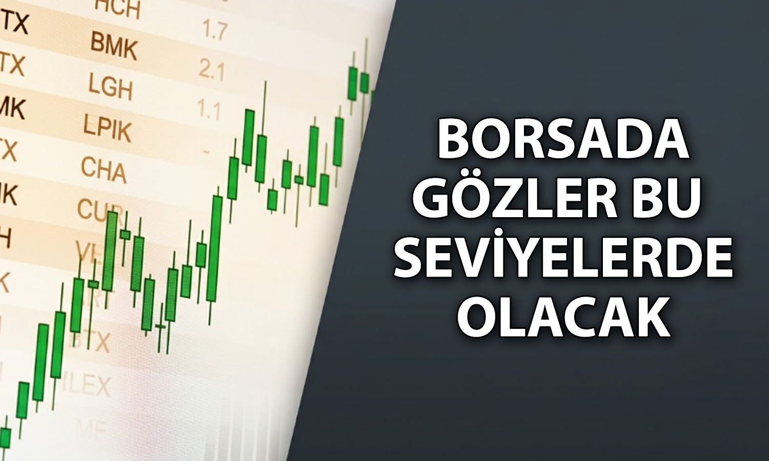 Borsada kalıcı rahatlama için kritik seviyeler paylaşıldı